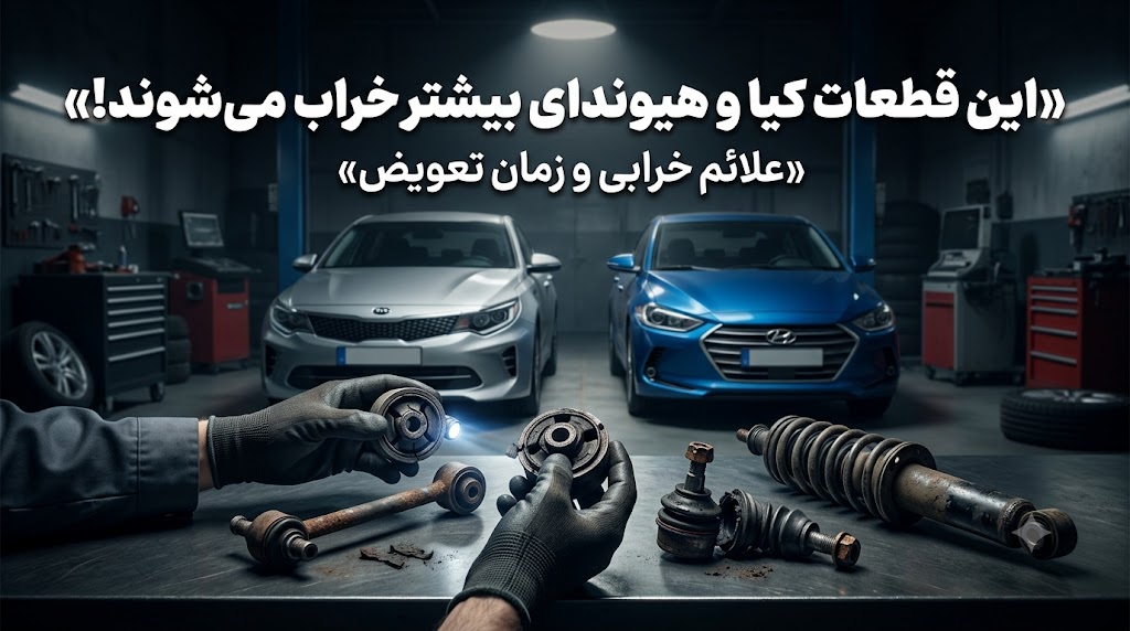 کدام قطعات کیا و هیوندای بیشتر خراب می‌شوند؟ علائم خرابی و زمان تعویض