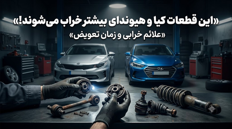 کدام قطعات کیا و هیوندای بیشتر خراب میشوند؟ علائم خرابی و زمان تعویض