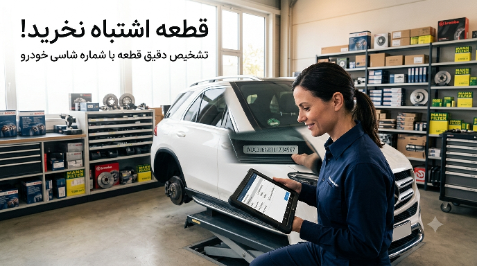 چگونه شماره فنی قطعه خودرو را پیدا کنیم؟ راهنمای خرید دقیق با شماره شاسی